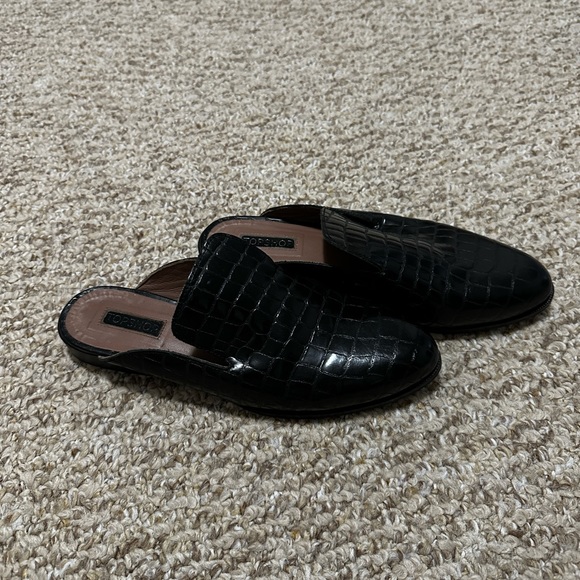 Topshop Croc Mules - Picture 1 of 2